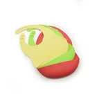 Hot Baby And Bibs High Quality Hot Sale 100% Silicone Baby Bib Multicolor Bib Turban Baby Soft Feeding Bib