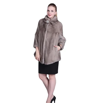 China Wholesale Market Mink Fur Coat New Design Fur Coat