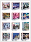 Cherry Blossom Trees Jigsaw Puzzle 1000 Pieces Adult Landscape Painting Diy Puzzle Toys For Child