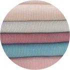 100% High Quality Cotton Fabric New Design High Quality Solid Color 100% Cotton Waffle Fabric