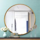 Mirror Mirror For Entryways Washrooms Living Rooms Mirror Wall Black Circle Wall Mirror Round Wall Mirror
