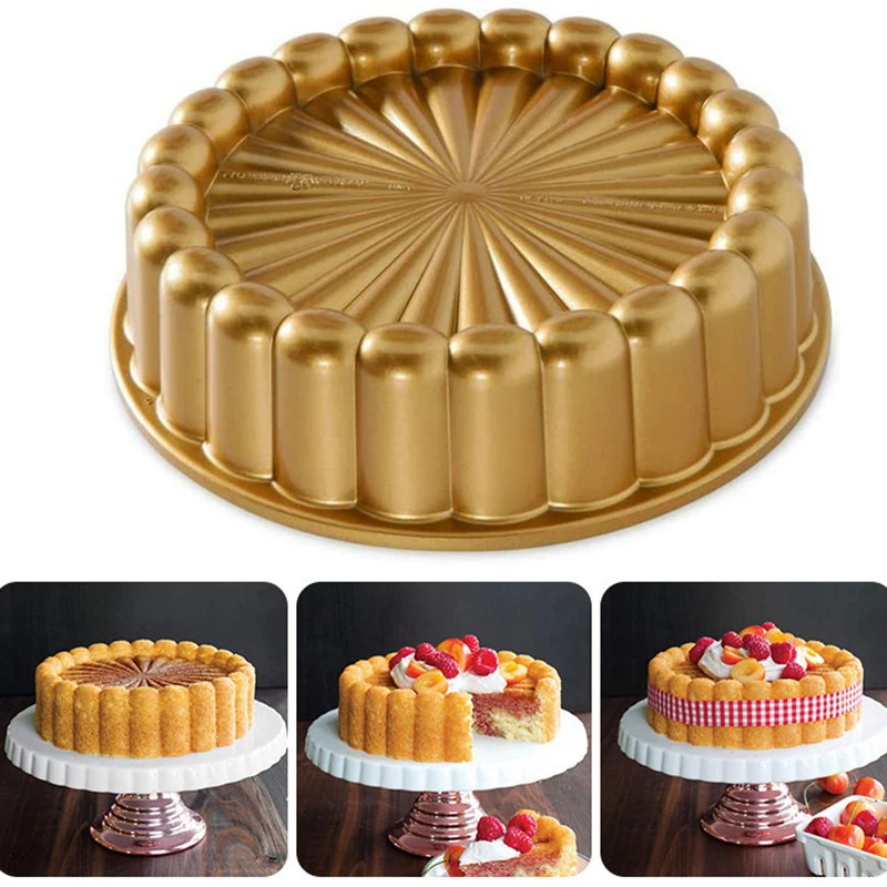 Five Stars Plum Blossom Chrysanthemum Shell Flower Shaped Cake Mold Bakeware Mold Dishes Pan kitchen accessories metal pizza pan