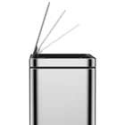 Bin Bin With Sensor Factory Wholesale Household Most Common Use Trash Bin Square Shape Trash Bin With Sensor