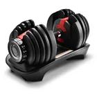 Equipment Wholesale Dropshipping 552 Smart 24kg Adjustable Dumbbells Fitness Equipment 52.5lb Adjustable Dumbbells