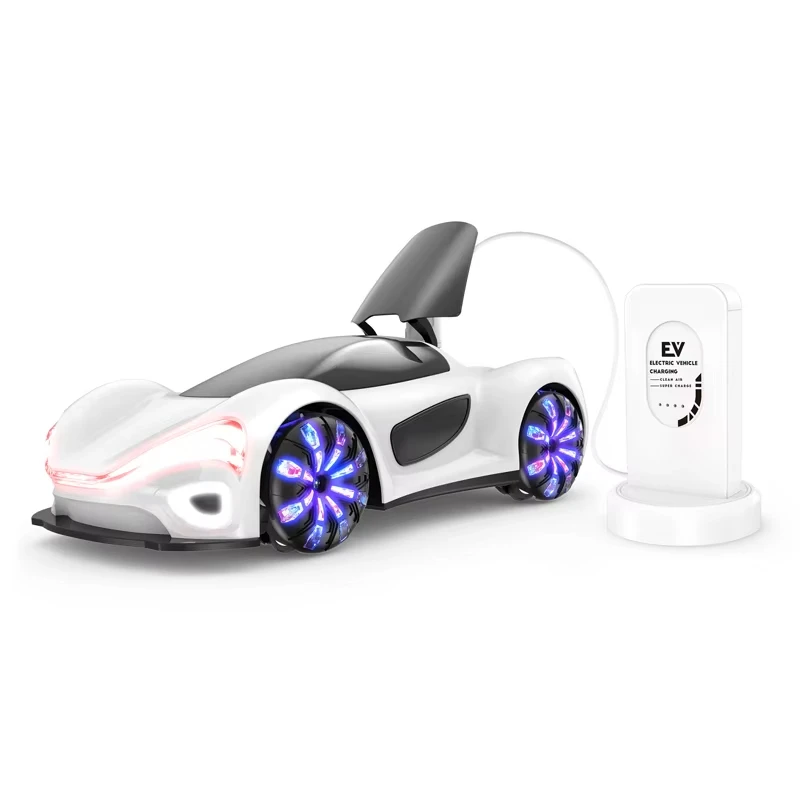 2.4G Remote Control Car Simulates New Energy Concept Sports Car Children's Wireless Remote Control Sports Car With Lights