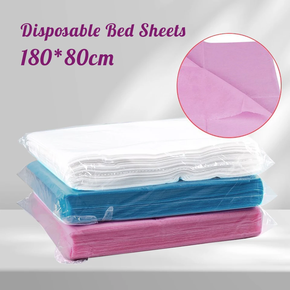 100pcs/lot Disposable Bed Sheet Thin Cozy Breathable Bed Cover for Beauty Salon SPA Tattoo Massage Table 80x180/80x190cm.jpg