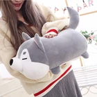 Doll 2021 Simple Style Kawaii Toy Plush Husky Doll For Children