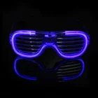 Light Party Creative Led Flashing Glasses Light Up Toys Party Rave Concert Supplies Glowing Glasses