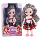 Mini 16 Cm Simulation Princess Cute Dolls BJD Doll Toy Figure Ob11