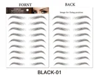 Eyebrows Eyebrow Customized Wholesale Fake Eyebrows 4d Fake Eyebrow 3D Tatoo Sticker Men Fake Eyebrows