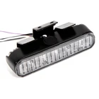 DC12-24V 18watt 6 LED Emergency Vehicle Surface Mouted Warning Light Truck Amber Blue Red LED Emergency Strobe Lights