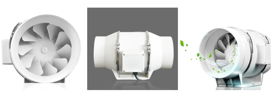 Flow Pvc Duct Fan, Ceiling, Plastic, 220V - detail 6