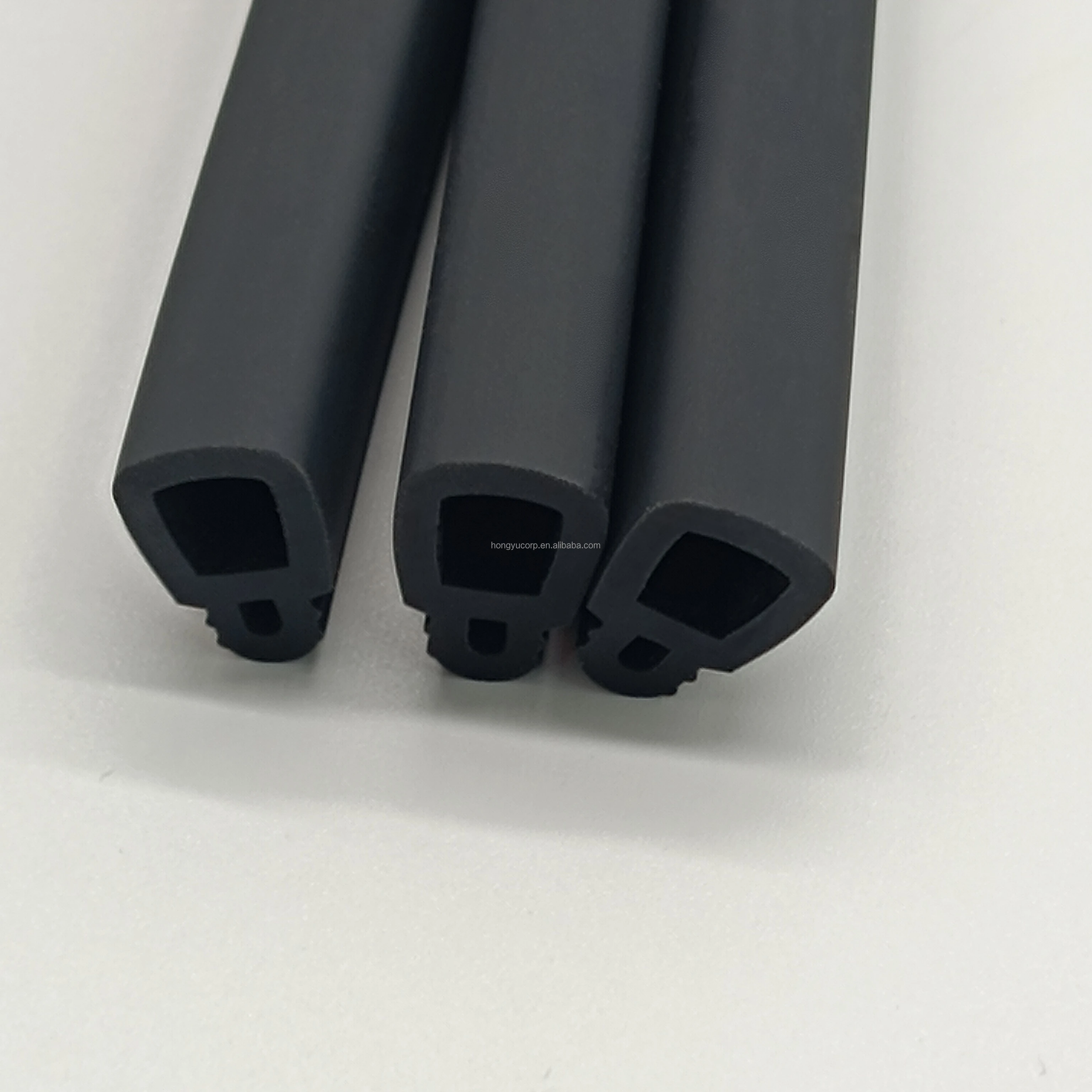 Automotive Rubber Silicone Gasket Door Windows Slotted Seal Strip Moulding Custom Cutting and Processing Services details