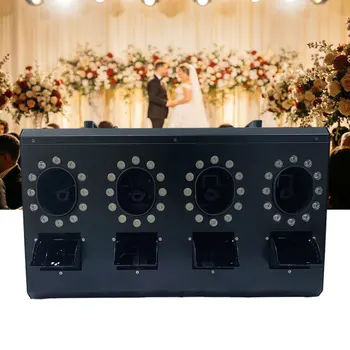 Wireless Remote Dmx512 3000W Rgbw Led Iron Beam Lights High Output Fog Machine for Wedding Party Stage