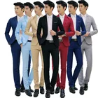 Suits 2021 Fall Fashion Trend Design Men's Slim Fit Business Straight Men's Suits