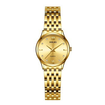 STAR RUDDER 551ML luxury hight quality gold wrist watch couple japan movement 3atm water resistant stainless steel watch