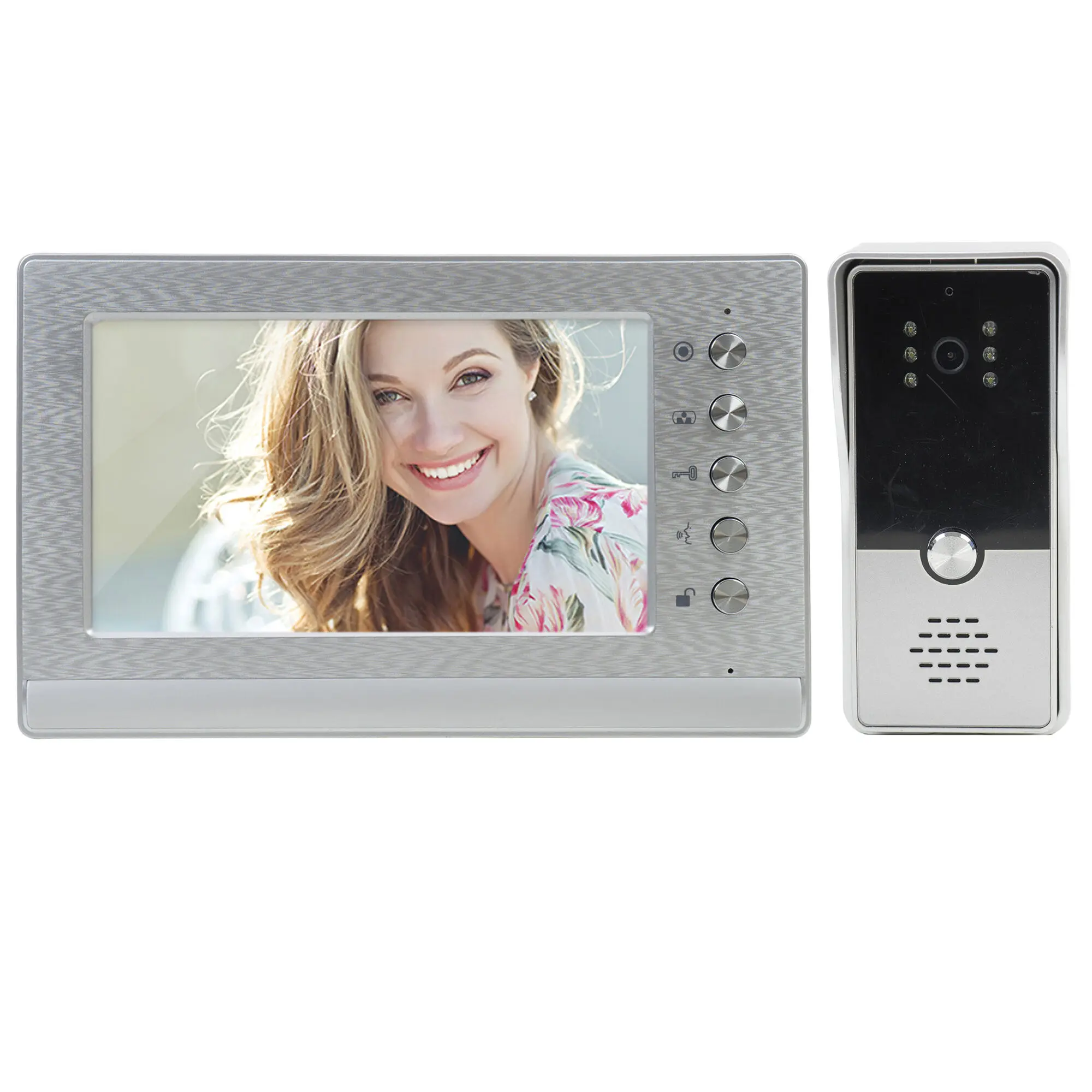 front door intercom system with camera