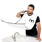 Cape White Cape Men Custom Logo Men Shaving Cape Salon Barber Cut White Beard Styling Bib