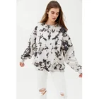 Tie Dye 2021custom Color Tie Dye Hoodie Women Crew Neck Comfy Cotton Hoodies