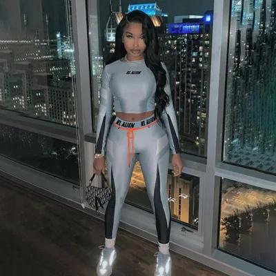 Kl Alien-conjunto De Chándal De 2 Piezas Para Mujer,Conjunto De Pantalón De  Fitness - Buy Kl Alienígena Chándal,2 Piezas De Mujer,De Dos Piezas  Conjunto De Pantalón Product on Alibaba.com