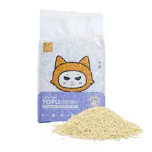 lahvopet Customized tofu - innovative product tofu  cat litter 1.5l 1.5mm 2.0mm 2.5mm 3.0mm 2.5kg