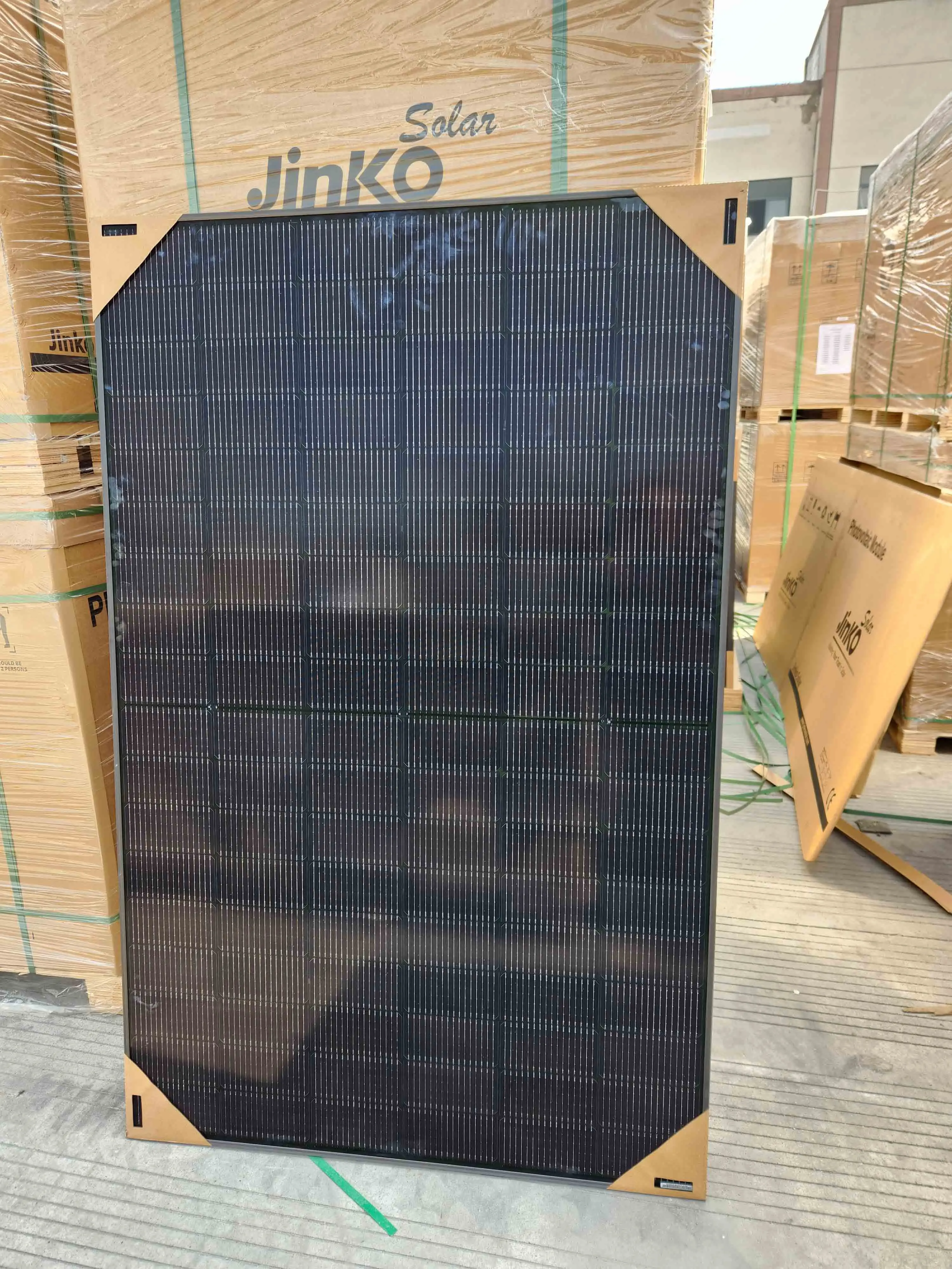 New Design Jinko Tiger Neo N Type Hl R Full Black Solar Panels W