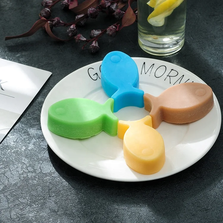 Silicone cake baking mold new design easy off 4 even lovely fish chocolate mold soap candy mould make ice box