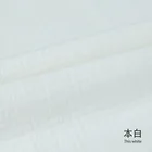Cotton Color Woven 100% Cotton Muslin Gauze Crepe 40s Double Layers Dyed Fabric With Color Card