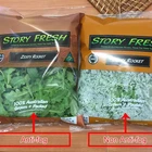 Bags Bag Plastic Packaging Fresh Herb Lettuce Vegetable Plastic Packing Bags Anti-Fog With Customized Logo