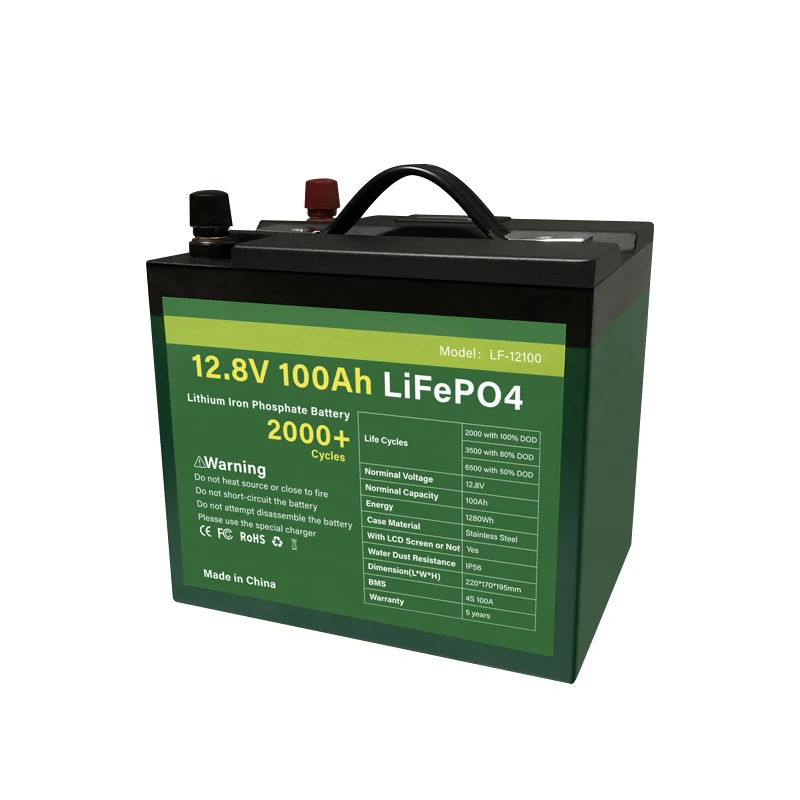 Được chứng nhận MSDS Pin Lithium Ion 48V 100Ah 12v lifepo4 gói pin 11,5kg 0