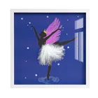 Ballet Flat Wall Art Frame Ballet Dancer Flat Framed Prints Picture Digital Print Wall Art Decor Painting