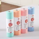 High Quality Wholesale Disposable Non-woven Fabric Nonstick Wiping Rags House Cleaning Cloth Kitchen Dishcloth