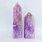 Point Points High Quality Natural Large Amethyst Point Rock Crystal Healing Points Large Quartz Wands Point