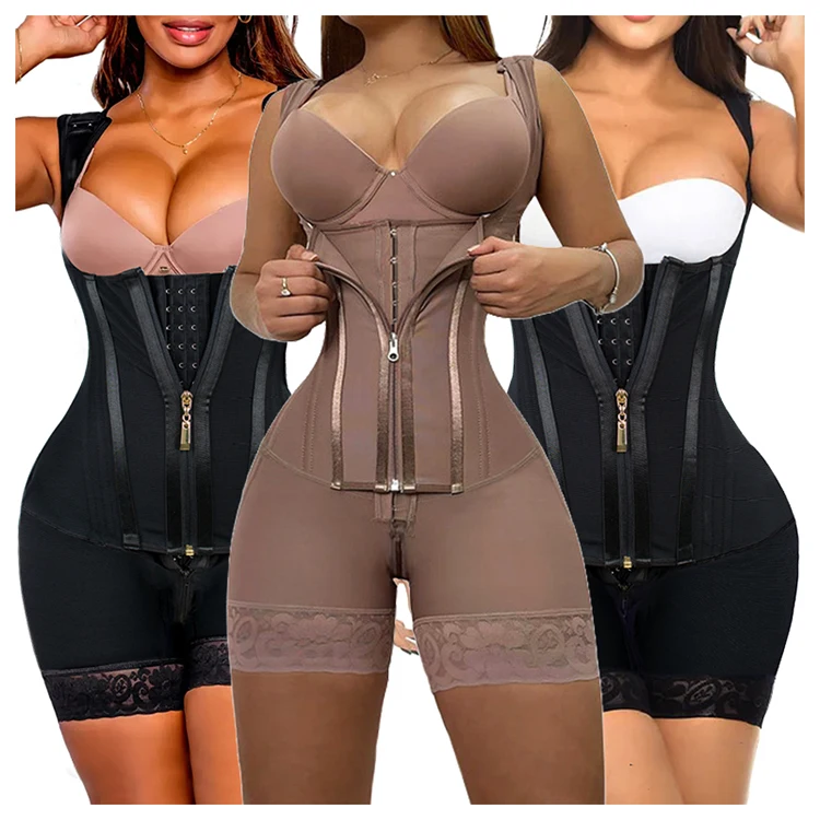High Compression Tummy Tucker Fajas Shapewear Postpartum Belly Flat Sheath Strong Waist Trainer Shaper Colombian Girdle Shaper