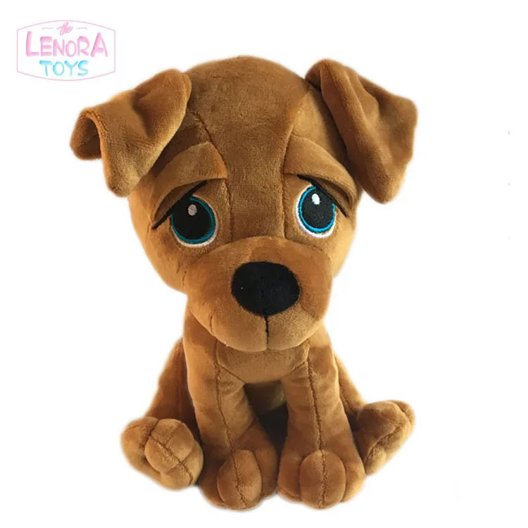 brown boston terrier stuffed animal