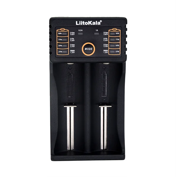 Liitokala Lii-202 18650 charger 1.2V 3.7V 3.2V 3.85V AA AAA 26650 10440 14500 16340 25500 NiMH lithium battery smart