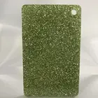 Sheet Zhanyu RTSM7C Acrylic Glitter Sheet Gold Silver Rose Mirror Sheet