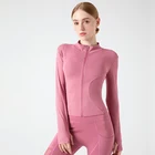 Jacket Jackets Women's Lightweight Stretch Zipped Running Training Performance Jacket 2021 Wholesale