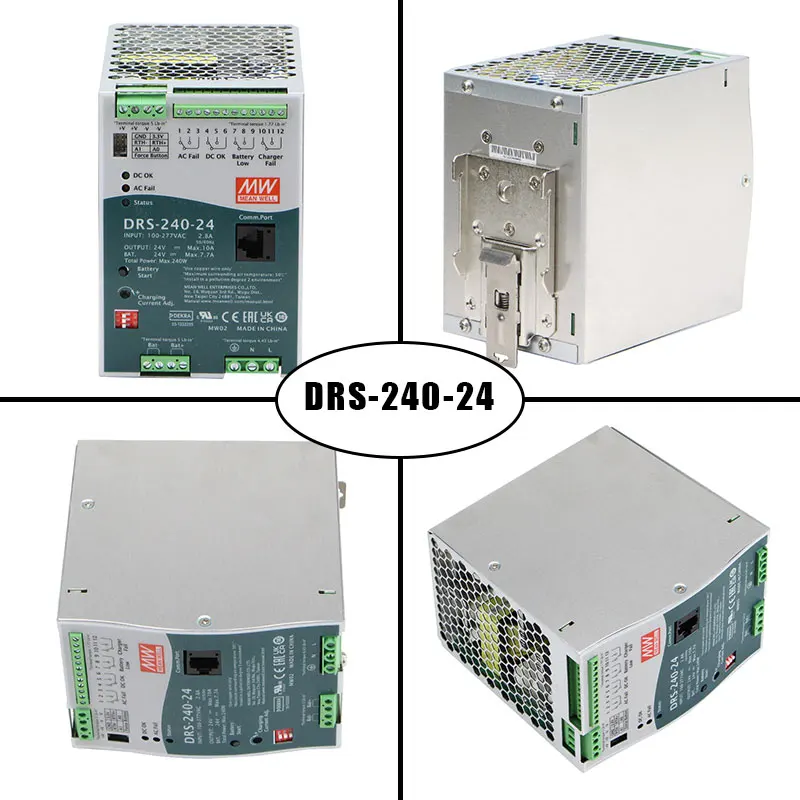 MEANWELL DRS-240-12 All in one Intelligent Security Power Supply 240w 12v 20a Power Supplies with UPS