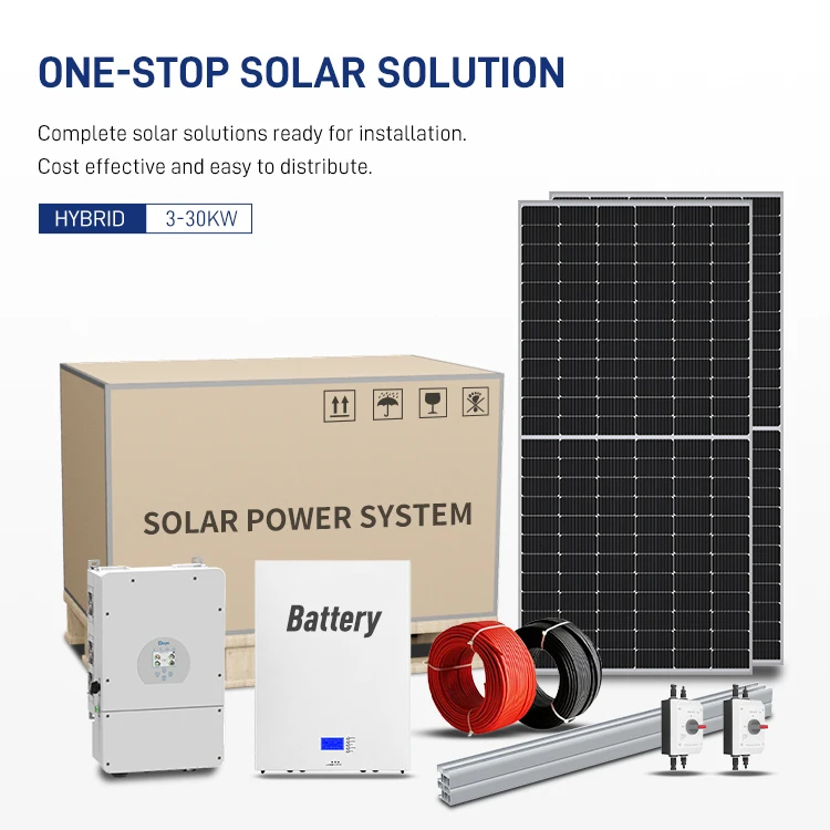 Complete Solar Power System 5kw 10kw 15kw 20kw 30kw Solar Energy