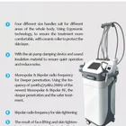 2022 Honkon Slimming VI Vacuum Cavitation RF Weight Loss Body Vacuum RF Body Slimming Massage Machine For Body Shape