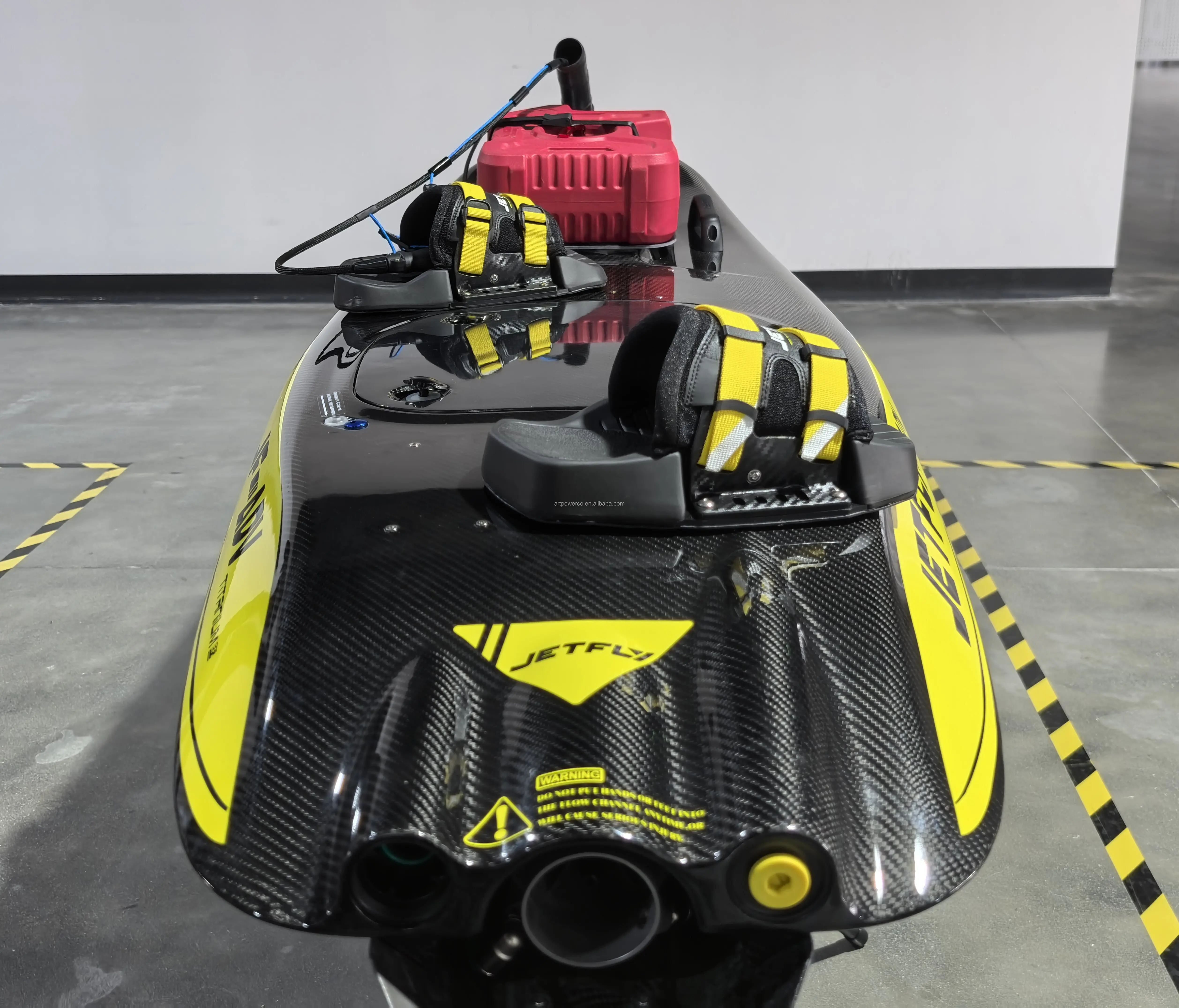 New Arrival JetFly 09ADV Petrol Gas Powered Water Sport Motorized Engine Surfboard Jet Surf with Built-in Generator manufacture