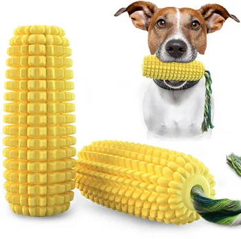 Pet sucker audible corn grinder dog toothbrush pet toys