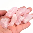 Rough Wholesale Natural Rose Crystal Specimen Raw Rough Quartz Rose Crystal Tumbled Stones