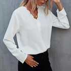 White Women Korean Types Eco Friendly Customizing Chinese Seamless Oversized White Basic Elegant V Neck Women Top