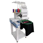 Embroidery Machines Logo Latest Small Best Hat High Quality Single Head Computer Embroidery Sewing Machines For Sale