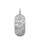 Gold Vermeil Silver Pendant Fashion Jewelry 2021 Gold Vermeil 925 Sterling Silver Star Tarot Pendant Necklace