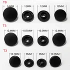 Snaps Snap Snap Plastic Button Fast Delivery Plastic Kam Snaps Size 20 T5 Snap Button For Clothes