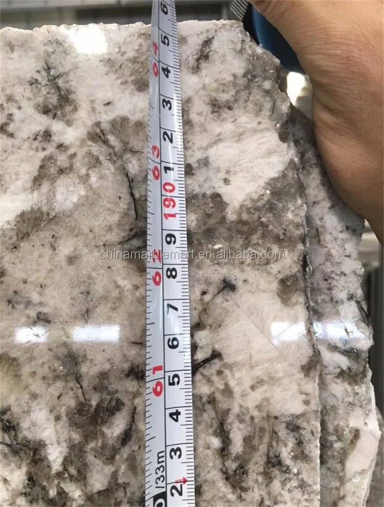 Natural Stone Nice Brazil white granite Slab Bianco antico granite countertop vanity top