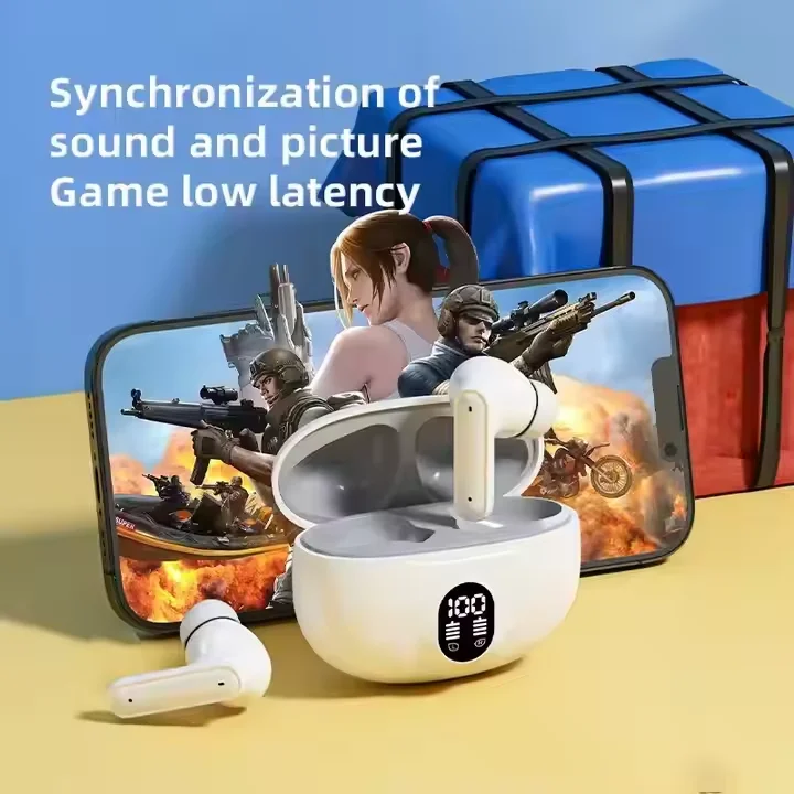 2025 Hot Selling S510 TWS In-Ear Earbuds Wireless 5.3 Gaming Headset with Stereo Sound JL Chipset for Music